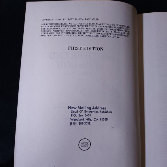 The Other End of the Gun True Story Signed by Lloyed O'Callaghan First Edition - Picture 7 of 8